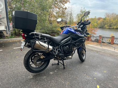 2013 Triumph Tiger 800, синий, 697000 рублей, вид 4