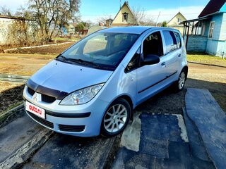 2007 Mitsubishi Colt VI (Z20/Z30), голубой, 499000 рублей, вид 2