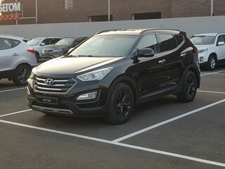2014 Hyundai Santa Fe III, чёрный, 1995000 рублей, вид 4