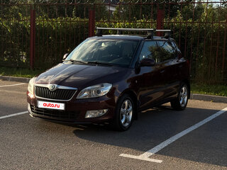2010 Skoda Fabia II Рестайлинг, пурпурный, 639900 рублей, вид 1