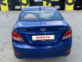 2012 Hyundai Solaris I, синий, 650000 рублей, вид 3