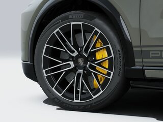 2026 Porsche Cayenne Turbo Electric IV, зелёный, 35100000 рублей, вид 5