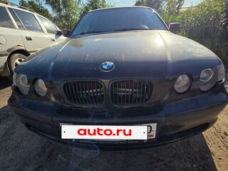 2003 BMW 3 серии Compact 316i IV (E46) Рестайлинг, чёрный, 550000 рублей, вид 2