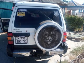 1996 Mitsubishi Pajero II, белый, 750000 рублей, вид 2