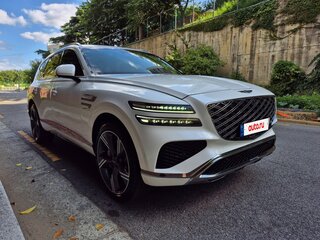 2024 Genesis GV80 I Рестайлинг, белый, 8667700 рублей, вид 3