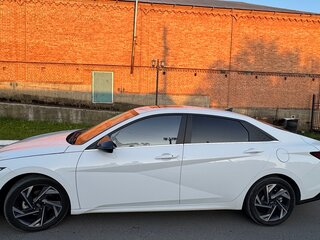 2023 Hyundai Elantra VII (CN7) Рестайлинг, белый, 1900000 рублей, вид 4