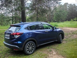 2015 Honda Vezel I, синий, 1550000 рублей, вид 3