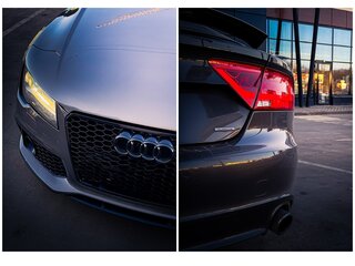 2013 Audi A7 I (4G), серый, 1650000 рублей, вид 4