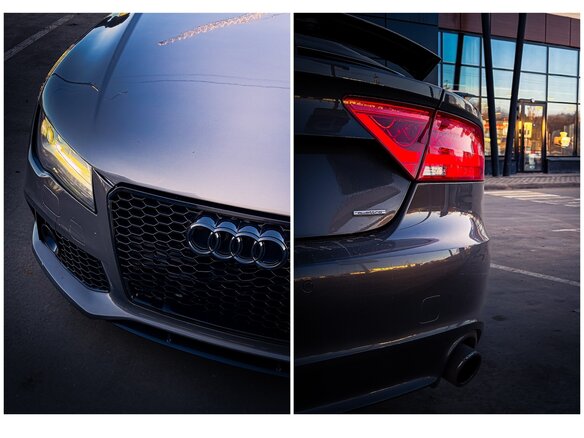 2013 Audi A7 I (4G), серый, 1650000 рублей - вид 3