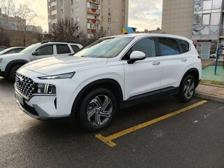 2021 Hyundai Santa Fe IV Рестайлинг, белый, 3250000 рублей, вид 1