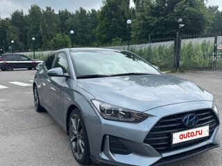 2019 Hyundai Veloster II, серебристый, 2000000 рублей, вид 3