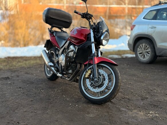 2009 Honda CBF 600, красный, 490000 рублей - вид 2
