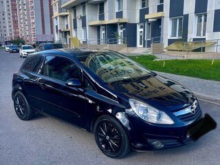 2007 Opel Corsa D, чёрный, 400000 рублей, вид 3