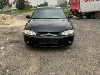 2007 Kia Spectra I Рестайлинг 2, чёрный, 450000 рублей, вид 1