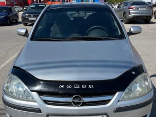 2003 Opel Corsa C Рестайлинг, серебристый, 300000 рублей, вид 2