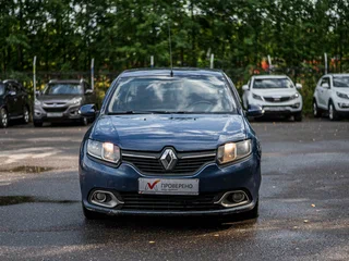 2014 Renault Logan II, синий, 345000 рублей, вид 3