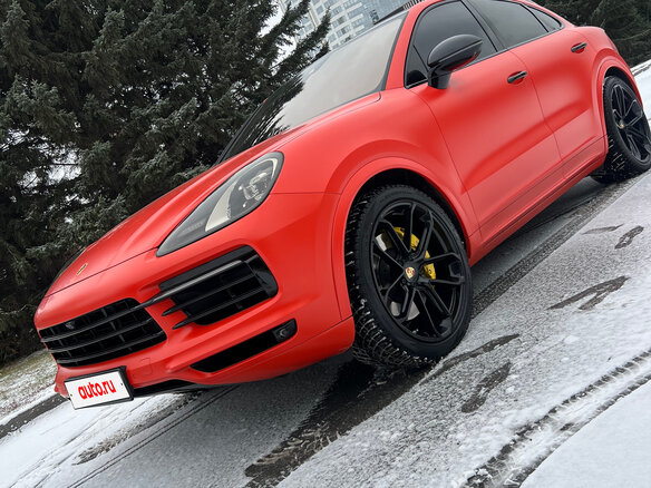 2019 Porsche Cayenne S Coupé III, оранжевый, 9000000 рублей - вид 5