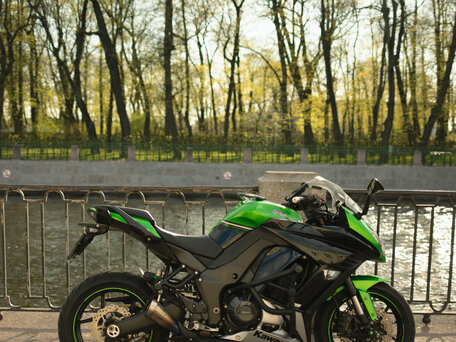 2015 Kawasaki Z 1000SX, зелёный, 850000 рублей, вид 3