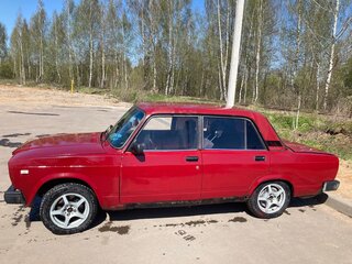 2008 Lada (ВАЗ) 2107, красный, 115000 рублей, вид 2