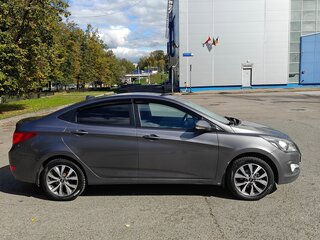 2015 Hyundai Solaris I Рестайлинг, серый, 850000 рублей, вид 3