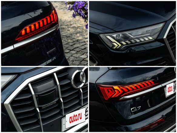 2023 Audi Q7 45 TFSI II (4M) Рестайлинг, синий, 7111111 рублей - вид 13