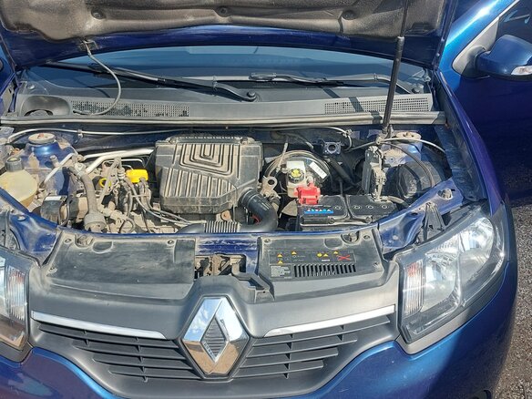 2017 Renault Logan II, синий, 700000 рублей - вид 8