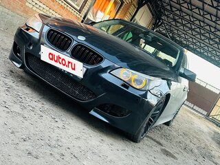 2003 BMW 5 серии 520i V (E60/E61), чёрный, 650000 рублей, вид 3