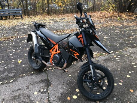 2008 KTM 690 SM, чёрный, 415000 рублей, вид 2