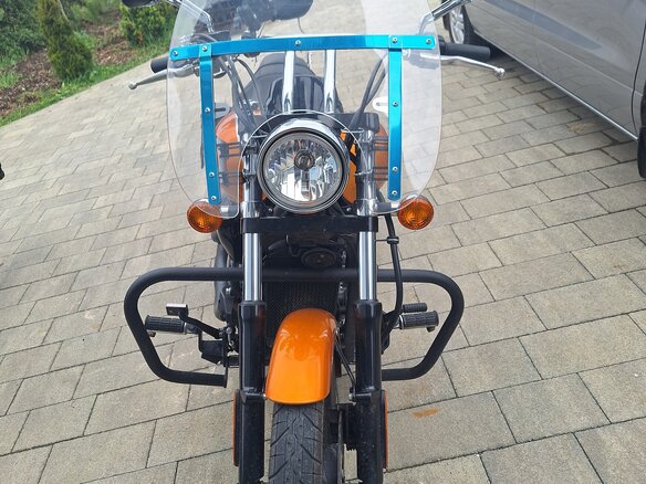 2012 Kawasaki VN900 Vulcan, оранжевый, 636000 рублей