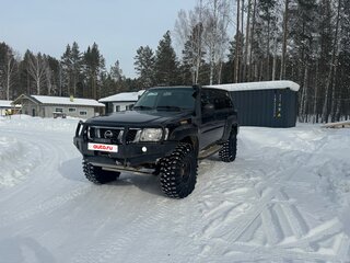2008 Nissan Patrol V (Y61) Рестайлинг, чёрный, 3700000 рублей, вид 1