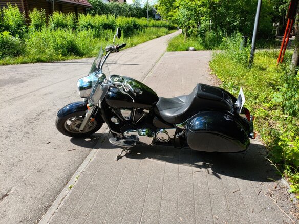 2004 Kawasaki VN2000 Vulcan, чёрный, 670000 рублей - вид 2