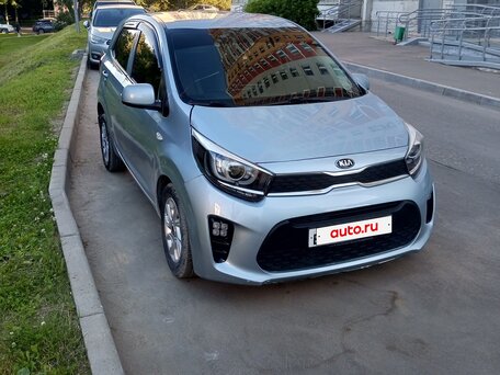2018 Kia Picanto III, голубой, 880000 рублей, вид 4