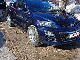 2010 Mazda CX-7 I Рестайлинг, синий, 950000 рублей, вид 2