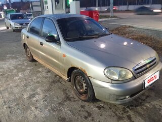 2005 Chevrolet Lanos I, серебристый, 70000 рублей, вид 2