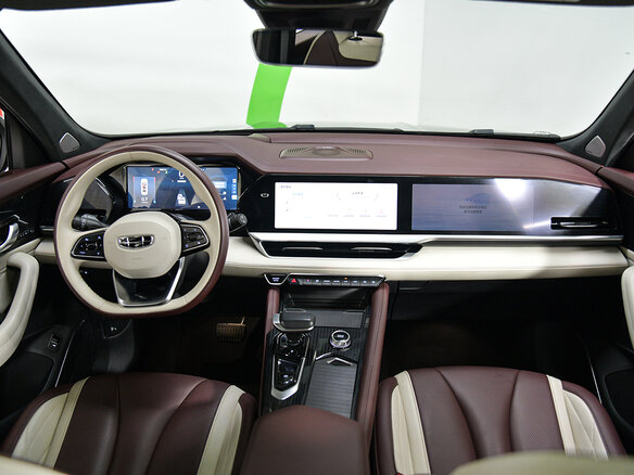 2023 Geely Monjaro I, чёрный - вид 7