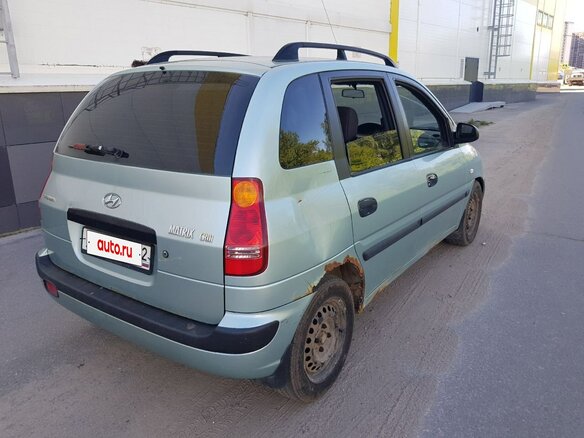 2002 Hyundai Matrix I, зелёный, 270000 рублей - вид 4