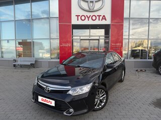 2016 Toyota Camry US Market VII (XV50) Рестайлинг, чёрный, 2090000 рублей, вид 2