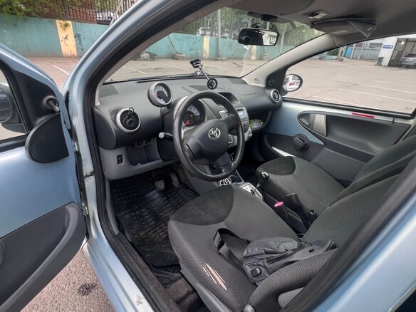 2006 Toyota Aygo I, голубой - вид 4