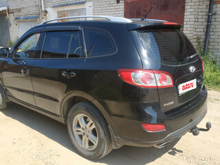 2010 Hyundai Santa Fe II, чёрный, 1100000 рублей, вид 4