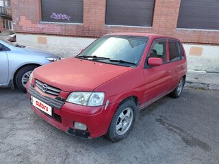 2001 Mazda Demio I (DW), красный, 350000 рублей, вид 1