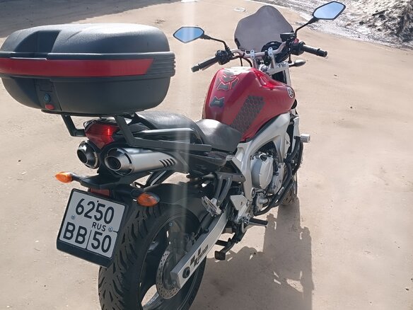 2004 Yamaha FZ6, красный, 480000 рублей - вид 16