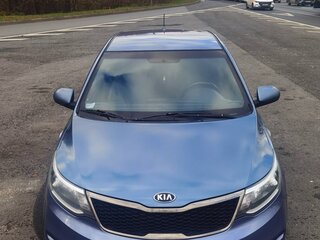 2016 Kia Rio III Рестайлинг, голубой, 890000 рублей, вид 4