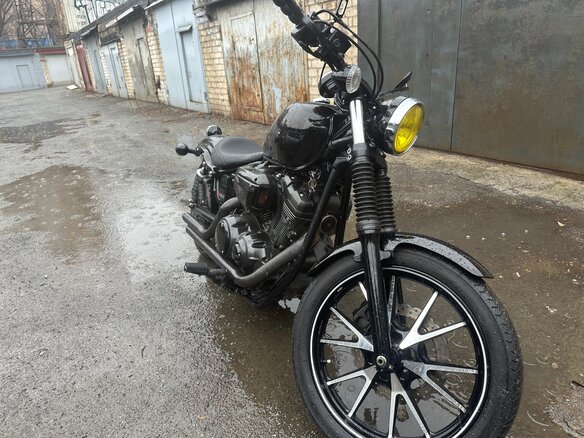 2013 Yamaha XV950 Bolt, чёрный, 550000 рублей - вид 2