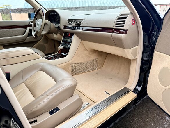 1998 Mercedes-Benz S-Класс 600 Long III (W140) Рестайлинг, чёрный, 11900000 рублей - вид 13