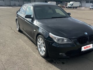 2005 BMW 5 серии 525i V (E60/E61), чёрный, 990000 рублей, вид 4