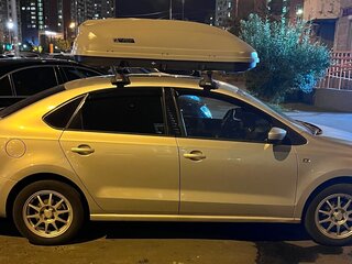 2014 Volkswagen Polo V, серебристый, 499000 рублей, вид 4