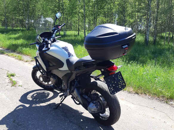2015 Honda VFR 1200X (Crosstourer), белый, 1100000 рублей - вид 11