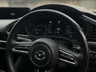 2019 Mazda 3 IV (BP), синий, 1600000 рублей, вид 5