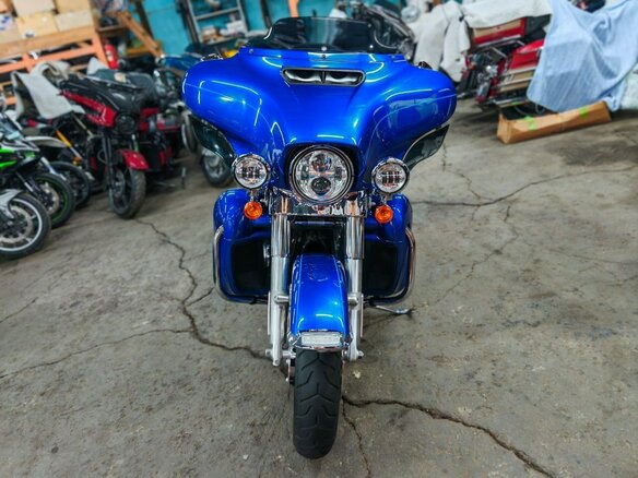 2015 Harley-Davidson Electra Glide, синий, 1480000 рублей - вид 7