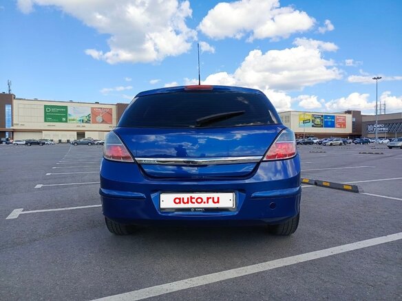 2008 Opel Astra H Рестайлинг, синий, 405000 рублей - вид 5